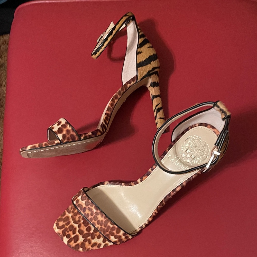 Vince Camuto Animal Print Heels